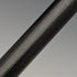 1930 British Vintage Men's Cane, Black Shaft, Sterling Silver Decorated Curved Handle, 92cm